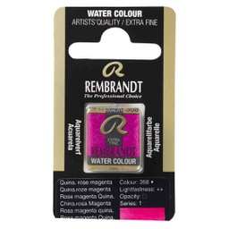 [05863681] Rembrandt water color   pan  QUINAROSE MAGENTA