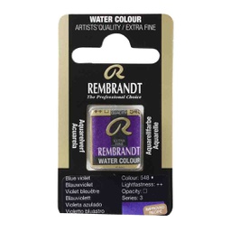 [05865481] Rembrandt water color   pan  BLUE VIOLET