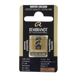 [05868021] Rembrandt water color   pan  LIGHT GOLD