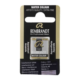 [05868431] Rembrandt water color   pan  INTERFERENCE WHITE