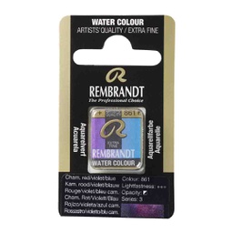 [05868611] Rembrandt water color   pan  CHAM.RED VIOLET BLUE