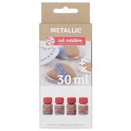 [424900001] Art Creation metalic set 4X30ML basic