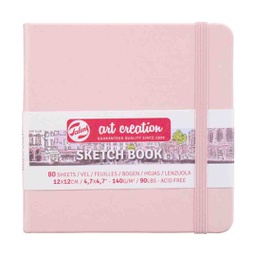 [9314014] Art Creation sketch book pink 12*12 140G