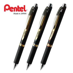 [BLP-75] قلم جل بنتل ضغاط اسود Pentel 0.5