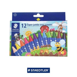 [NO-2561 NC-12] Staedtler Jumbo wax crayons 12 pcs