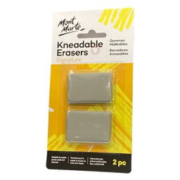 [MAXX0004] Mont Marte Kneadable Erasers 2pce‏