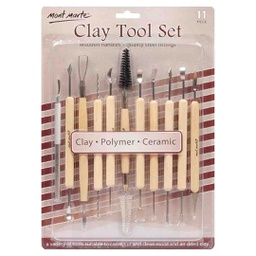 [51699] Mont Marte Clay Tool Set 11pc