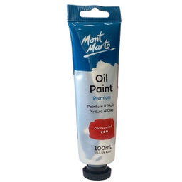 [MOP-100ML] الوان زيتية 100مل من مونت مارت - Cadmium Red Hue