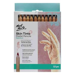 [MPN0102] Mont Marte Skin Tints Pastel Pencils 12pc