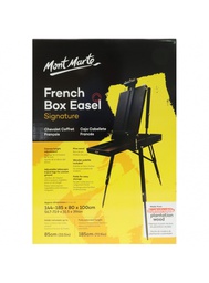 [MEA0027C] MM Black French Box Easel with gift box