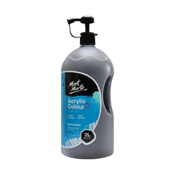 [MSH-2210-V03-2L] Mont Marte Signature Acrylic Paint Burnt Umber 2L‏