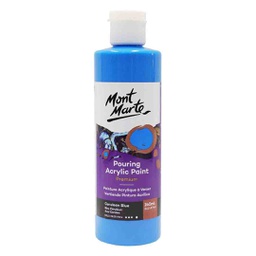 [PMPP0017] MM Pouring Acrylic 240ml - Cerulean Blue