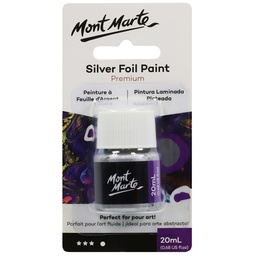 [PMPP2001] Mont Marte Silver Foil Paint 20ml