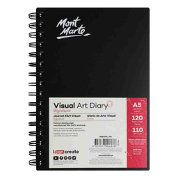 [MSB0004] Mont Marte Visual Art Diary A5 120page