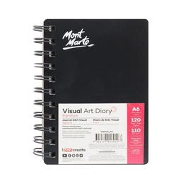 [MSB0072] Mont Marte Visual Art Diary A6 120page