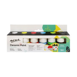 [PMHS0023] Mont Marte Ceramic Liquid Paint 6pc x 20ml