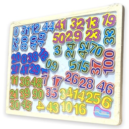 [KT-133] سبورة اطفال تركيب بازل KT-133