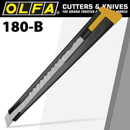 [OL-180-BK] مشرط اولفا ممسك بلاستك OLFA 180-BK