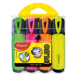 [MD-742547] قلم تظهير مابد 4 اقلام MAPED