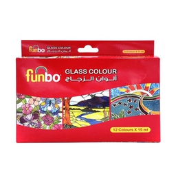 [FO-GLASSCOL-1215] الوان الزجاج 12*15 FUNBO