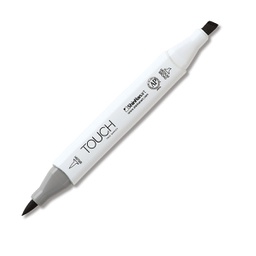 [U074] Shinhan Touch Twin Brush Marker- Black 120