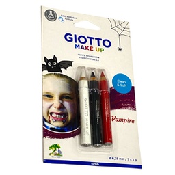 [473500] BLS 3 PENCILS GIOTTO MAKEUP VAMPIRE