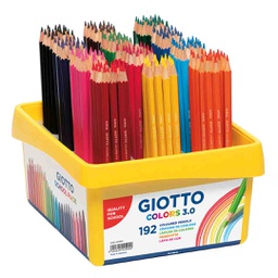 [523300] SCHOOL PACK 192 GIOTTO COLORS 3.0
